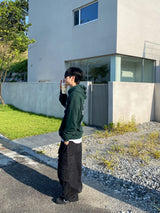 Big Pocket Balloon Cargo Denim Pants 2C