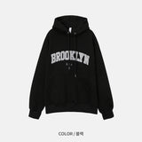 オーバーサイズブルックリンフーディ / Oversized-fit Brooklyn Hoodie (3 colors)
