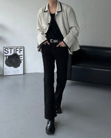 SO Line Collar Tweed Jacket ver.4 (2 colors)