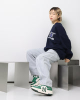 フレームクラックPNTロゴスウェットシャツ / Flame Crack PNT Logo Sweatshirt_Navy