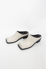 Square Plat Mule (2 color)