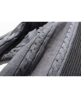MULTIPLE INCISON CABLE KNIT MFONT002-BK (6645571125366)