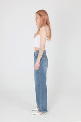 [Sserpe x Dilettantisme] Mid Washing Semi Baggy Denim Pants (6695941406838)