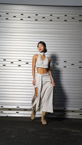 サハラロングスカート / sahara long skirt [oatmeal]