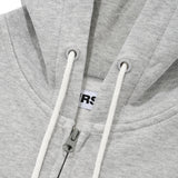 ウィティーバニーフーディージップアップ／WITTY BUNNY HOODIE ZIP UP [MELANGE GRAY]