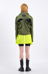 スカークロップブルゾン / LAMODE OVERFIT SCAR CROP JACKET (4638419648630)
