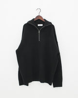 オレインハーフジップアップニット / Orein Half Zip Up Knit (6color)