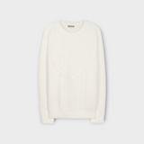 ASCLO Heart Cable Round Knit (4color)