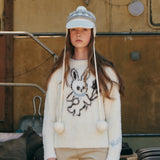 WITTY BUNNY NOMAD JACQUARD KNIT [IVORY]