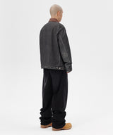 ALLOVER VINTAGE PRINT WORK JACKET