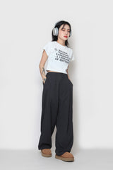 クロップドTシャツ / cropped T-shirt