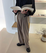 パイプ ピンタック スラックス / OWN Pipe pin tuck slacks (Set - up / 2 colors)
