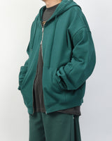 オーバーフィット2Wayフードジップアップ / Overfit 2Way Hood Zip-up 3color
