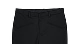 essential welt pocket slacks black (6615505010806)