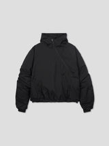 Wave anorak padding 4color