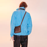 Lightweight Crossbody Bag (Brown)