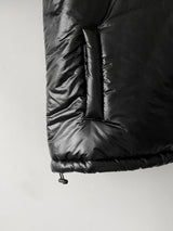 ポリッシュハイネックストリングダウン