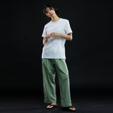 ワンタックワイドフィットパンツ/ONE TUCK WIDE FIT PANTS-LIGHT KHAKI