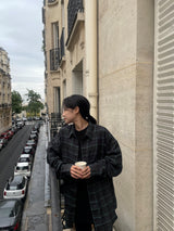 Murten check pattern shirt