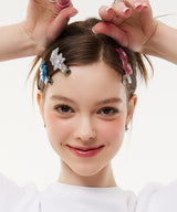 Glitter Star Cubic Clip Hairpin