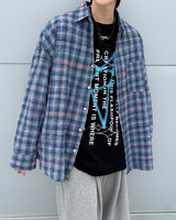 シルカチェッカーボードシャツ
