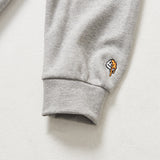 オーバーフィットスウェットシャツ/OVERFIT SWEAT SHIRT-MELANGE GREY
