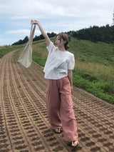 Brain linen pants 