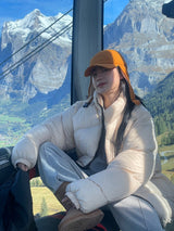 Vevey loose big button knitwear