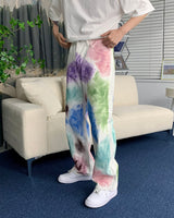 オウンベベクレヨンハンドペインティングパンツ / OWN Bebe Crayon Hand Painting Pants (2 colors)