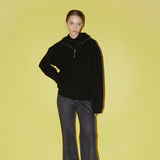 ゴルジソフトジップアップ / Golgi soft zip-up black