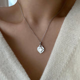 ハートスターレイヤードボールネックレス/stt Heart Star Layered Ball Necklace