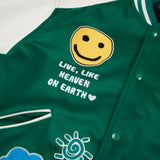 バーシティージャケット / NOKO Varsity Jacket♡ Green