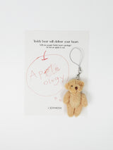 Cosymosy 'Apology' Teddy bear Keyring Card - 5 Color