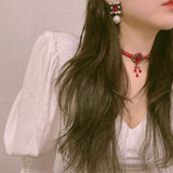 ラビ―チョーカー / ruby red choker