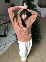 Siren knit hood