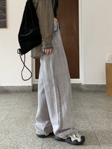ホンダ アイスウォッシング 夏生地 ロング ワイド デニム パンツ /Honda Ice Washing Summer Fabric Long Wide Denim Pants