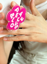 ピース＆ラブオーバーサイズグリップ/Peace&Love Oversize Griptok (2color)