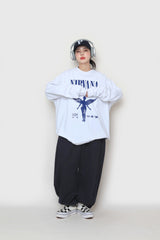 ニルバーナエンジェルロングオーバースリーブT / Nirvana Angel Long Over Sleeve T