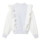 FRILL WING SWEATSHIRT_LIGHT GRAY (6609908662390)