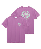 LOGO&SMILEY TEE [PURPLE] (6552888180854)