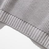 ハーフインシジョンオーバーニット/HALF INCISION OVERSIZED KNIT
