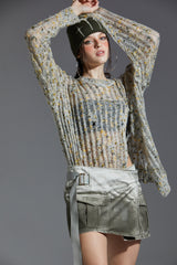 POP SLIT KNIT