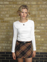 BUSTIER T-SHIRT (WHITE)
