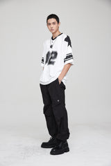 ピンタックジョガーパンツ / PINTUCK JOGGER PANTS BLACK