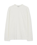 ハーフネックエッセンシャルロングスリーブ / half neck essential long sleeve ivory