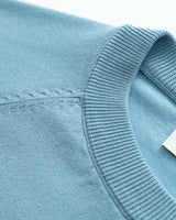 RO ウォッシャブルテンセルラグラン半袖ニット / RO washable tencel raglan short-sleeved knitwear (9 colors)