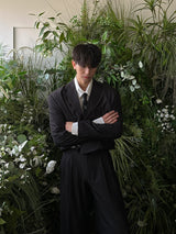 Youth Fine Denim Wide Slacks (2color)