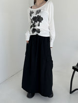ノーデンカーゴロングスカート/Norden Cargo Long Skirt (3color)