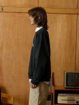 Bon Vivant Crewneck_Charcoal