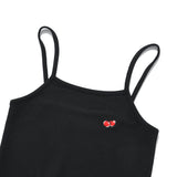 スモールチェリースタンダードスリープレス２枚セット／SMALL CHERRY STANDARD SLEEVELESS 2 PACK [BLACK]
